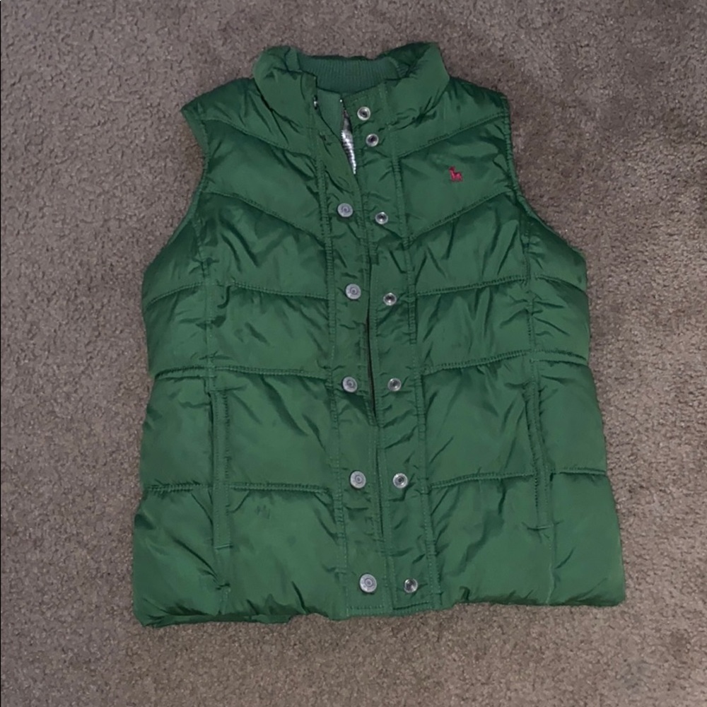 Old Navy Green Puffer